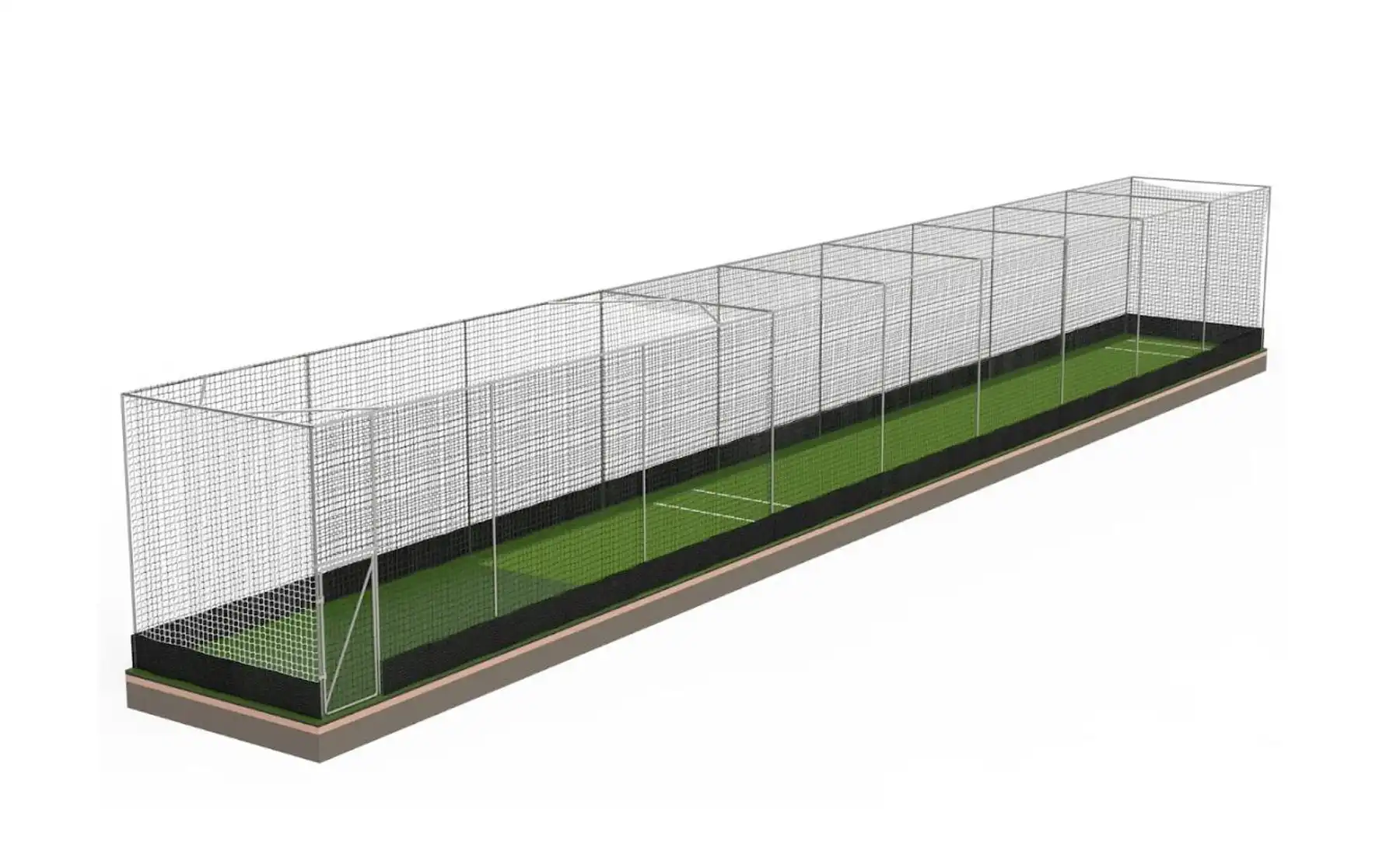 The nets would be designed to 'blend in' with the surroundings, the application said. Picture: Stead & Co/Somerset Council