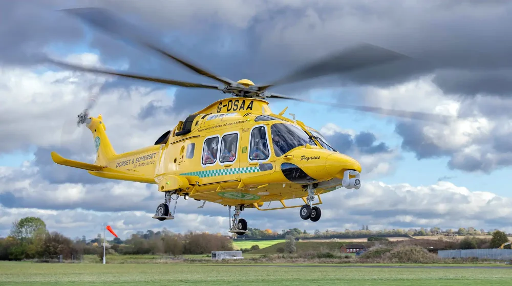 DSAA helicopters could be taking off from Yeovil in the near future. Picture: Dorset & Somerset Air Ambulance