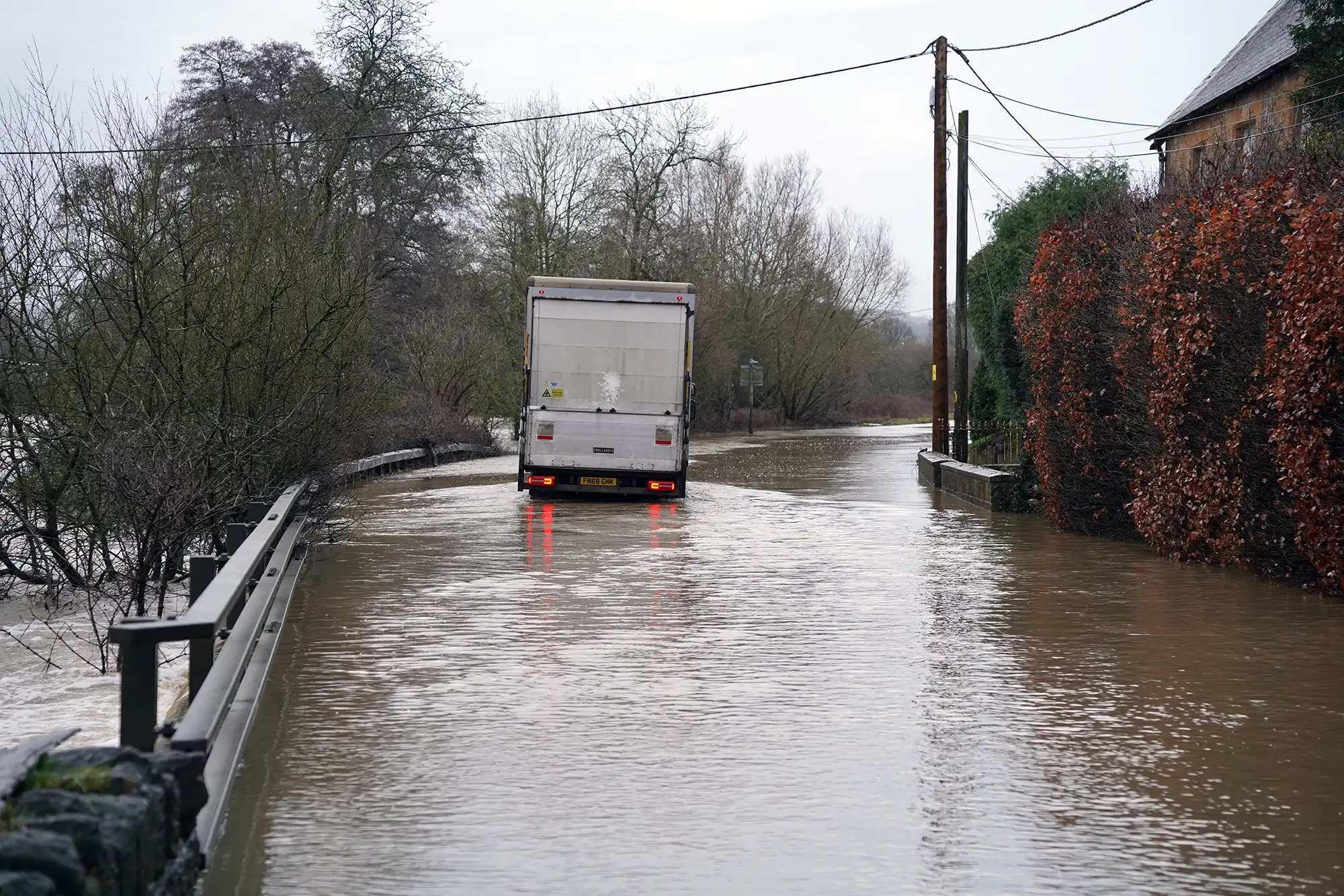Flooding in and around Donyatt, South Somerset. Pictures: Seth Dellow