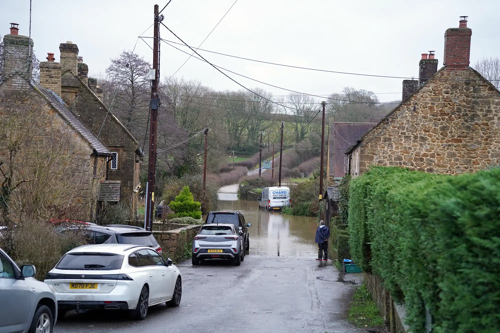 Flooding in and around Donyatt, South Somerset. Pictures: Seth Dellow