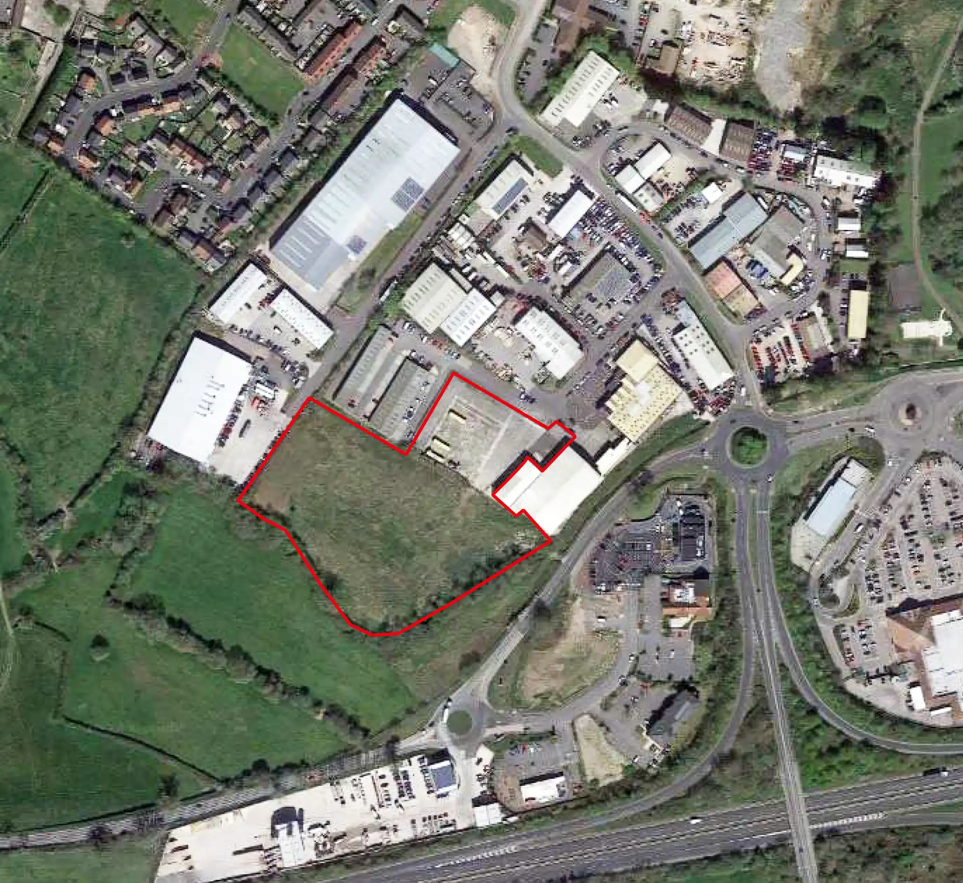 Agricultural land next to the current Jardox site would see a new warehouse built. Picture: Western Design/Somerset Council