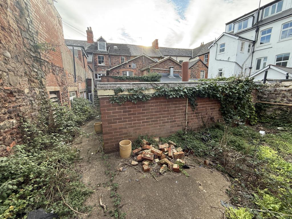 The former bank vault, to the rear of The Parade, Minehead, is going up for sale at auction in February. Pictures: Clive Emson