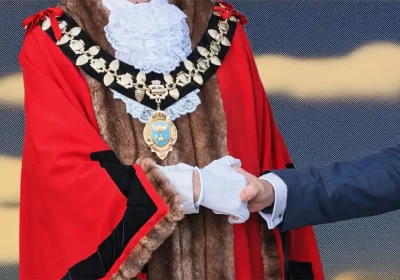 The mayoral robes in Taunton are in need of repair and restoration