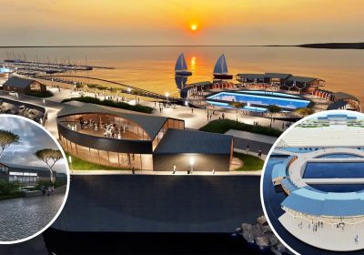 A new promenade, harbour, marina, arts centre and ampitheatre could be created in Minehead. Pictures: West Somerset Lagoon