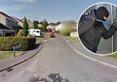 Burglars targeted a property in Campkin Road, Wells, on December 28. Picture: Google