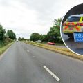The crash happened on the A358 at Thornfalcon on Sunday afternoon. Picture: Google