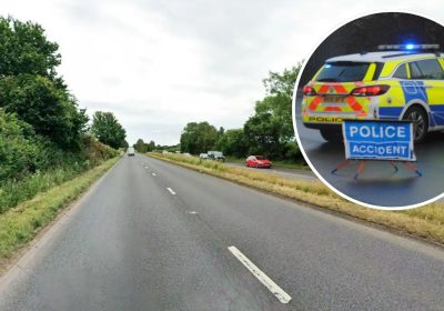 The crash happened on the A358 at Thornfalcon on Sunday afternoon. Picture: Google