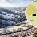 Exmoor is among places that could see up to 10cm of snow, according to the Met Office