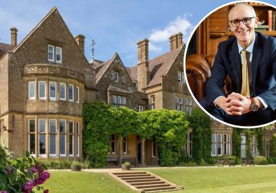 Will Silk, inset, is taking over as headteacher at Perrott Hill School, in North Perrott. Pictures: Perrott Hill School