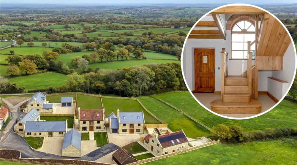 The properties are on the outskirts of Combe St Nicholas. Pictures: GTH