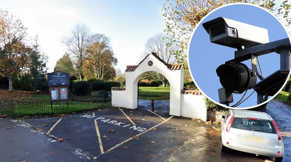 CCTV has been installed in Wellington Park. Picture: Google