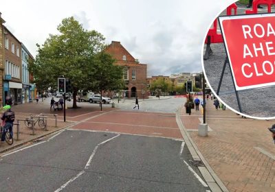 East Street will close for five days during work next month. Picture: Google
