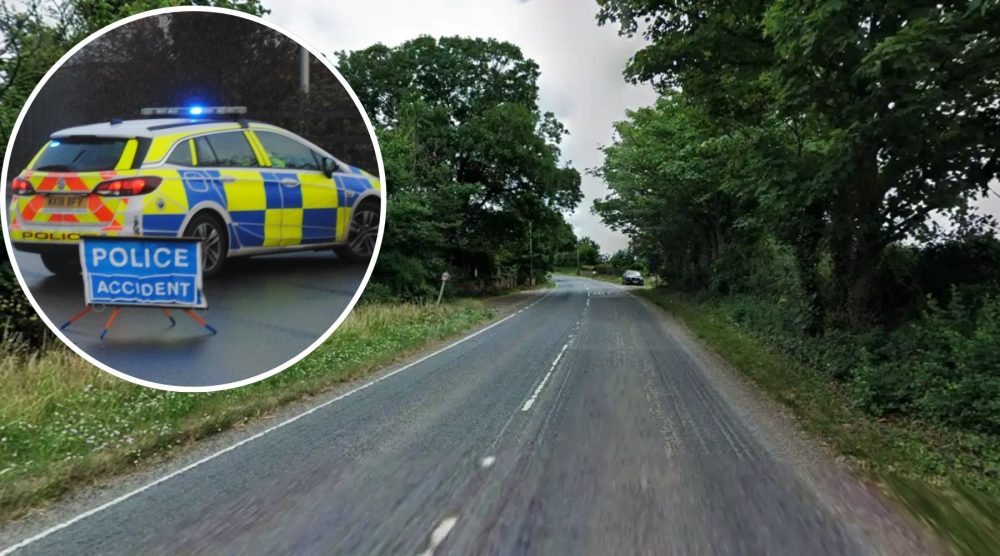 The crash happened on the A361 at West lyng, near Taunton. Picture: Google