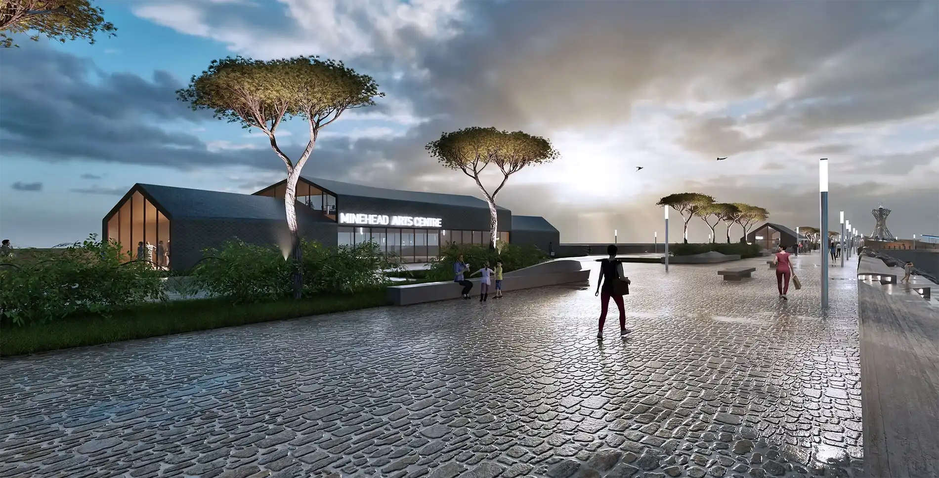 An arts centre and ampitheatre would boost Minehead, the group said. Picture: West Somerset Lagoon