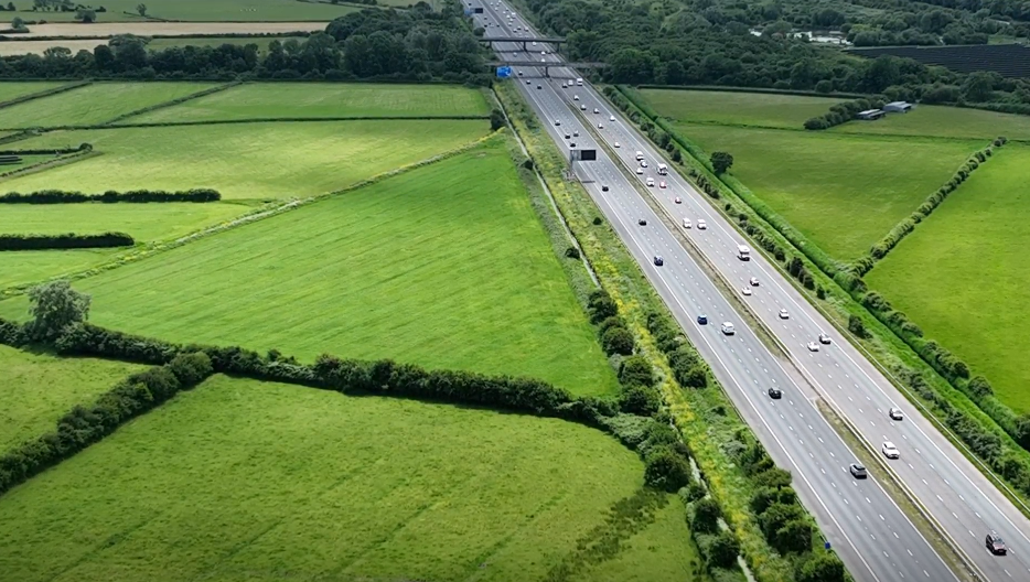 The junction will be built on the M5 between Burnham-on-Sea and Bridgwater. Picture: Costain