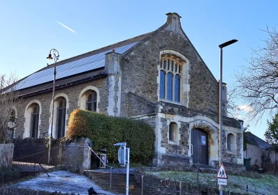 The Lucky Chance, in Frome, is now powered by solar panels. Picture: Frome Town Council