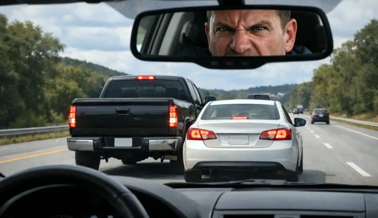 Many drivers admitted tailgating as part of their bad behaviour behind the wheel