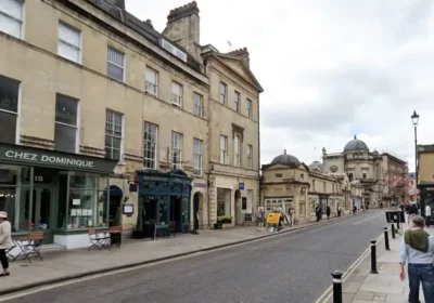 The man, 80, was injured after an incident in Argyle Street, Bath, on Saturday afternoon. Picture: Google