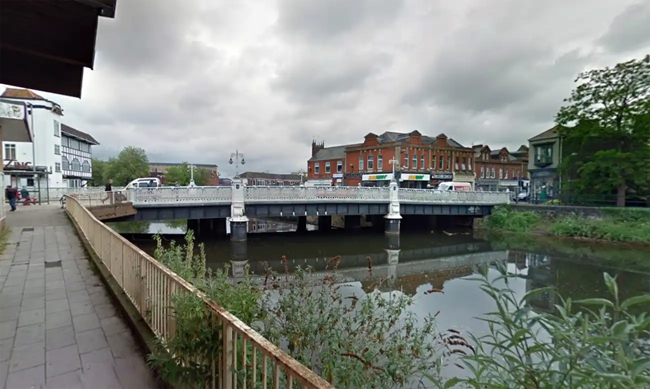 Kevin Thorne was pulled from the River Tone in Taunton. Picture: Google