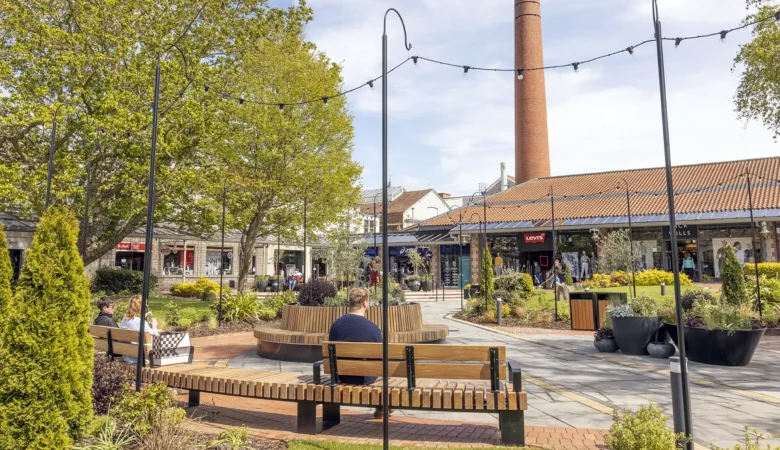 Clarks Village, in Street, Somerset, had a successful 'golden quarter'