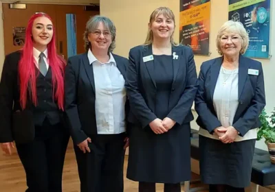 The Co-op Funeralcare Clevedon team