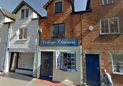 The former Cottage Cleaners in Chard could become a two-bed home. Picture: Google