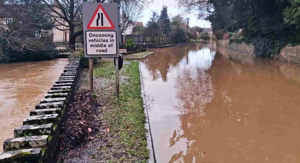 Somerset has been battered by bad weather in recent weeks. Picture: Somerset Council