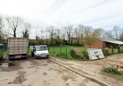 The site of the proposed new units, at the Roughmoor Industrial Estate, in Williton. Picture: Google