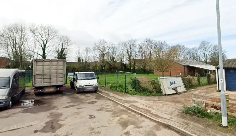 The site of the proposed new units, at the Roughmoor Industrial Estate, in Williton. Picture: Google