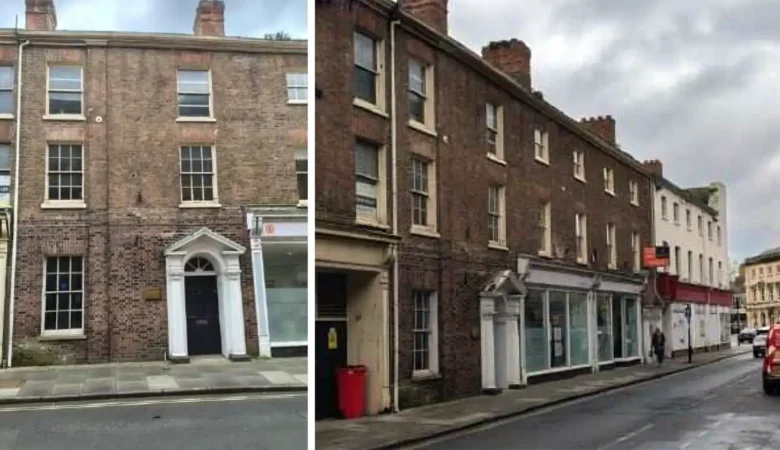 15 Hammet Street in Taunton could become a four-bed house. Pictures: Paul Rowe Design Services/Somerset Council