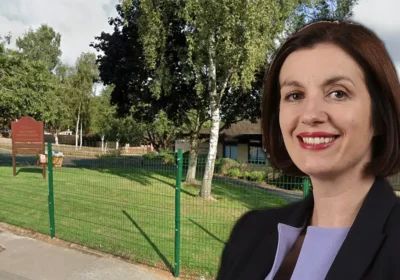 Secretary of State for Education, Bridget Phillipson, praised Somerset schools, including Holy Trinity, Yeovil. Pictures: Google/UK Government