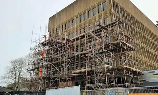 Work has started on Horsey Lane police station in Yeovil. Picture: Avon & Somerset Police