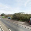 The site, at Horton Cross, near Ilminster, has outline planning permission for nine homes. Picture: Google