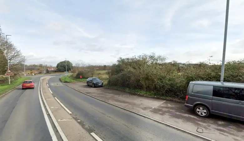 The site, at Horton Cross, near Ilminster, has outline planning permission for nine homes. Picture: Google