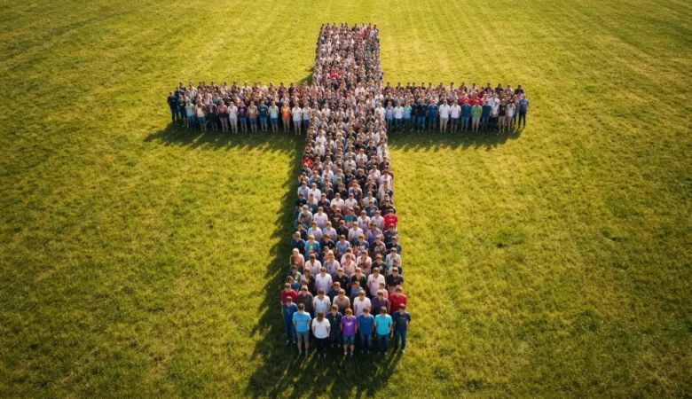 Somerton Churches Together wants to form a human cross at Gasson's Field on April 3