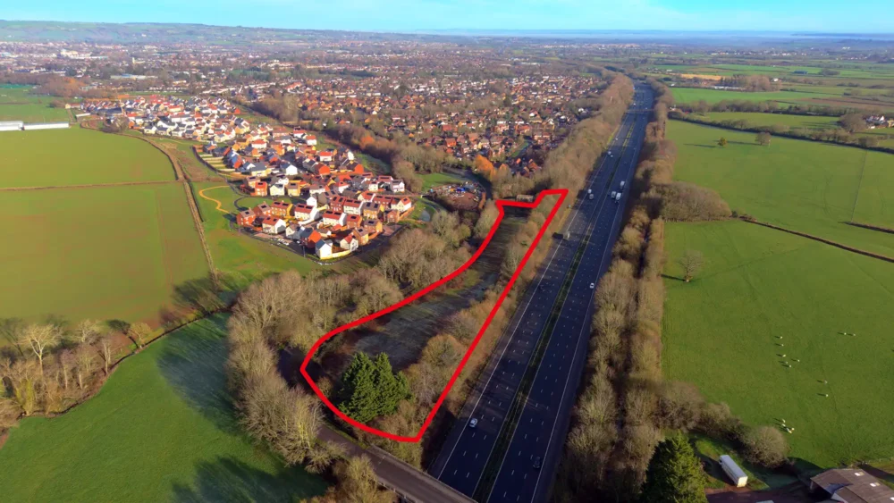 The site, off Killams Avenue, is on the market for around £75,000. Picture: GTH