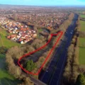 The site, off Killams Avenue, is on the market for around £75,000. Picture: GTH