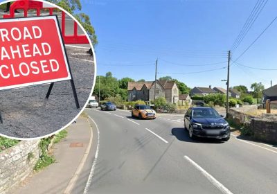 Langport Road will be closed in Long Sutton during the half-term week for roadworks. Picture: Google