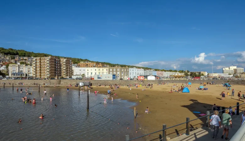 Work to transform Marine Lake, in Weston, is underway. Picture: North Somerset Council