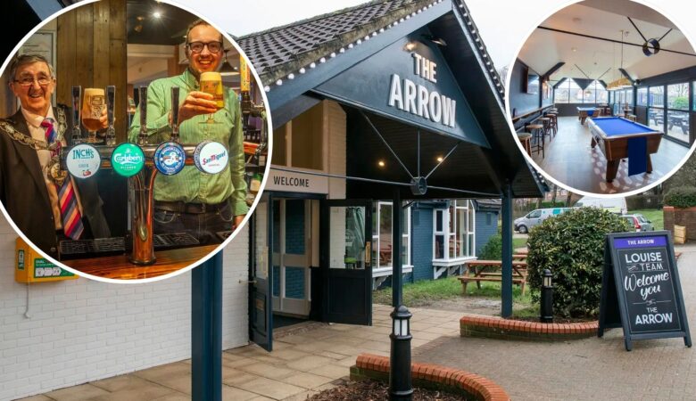 Sports fans are lapping up the facilities at the new-look Arrow pub in Yeovil