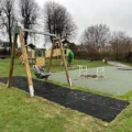 The new play area is open at the King George V playing field, in Trull, Taunton. Picture: Trull Parish Council