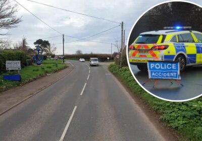 The crash occurred in brendon Road, Watchet, on Friday evening, police said. Picture: Google