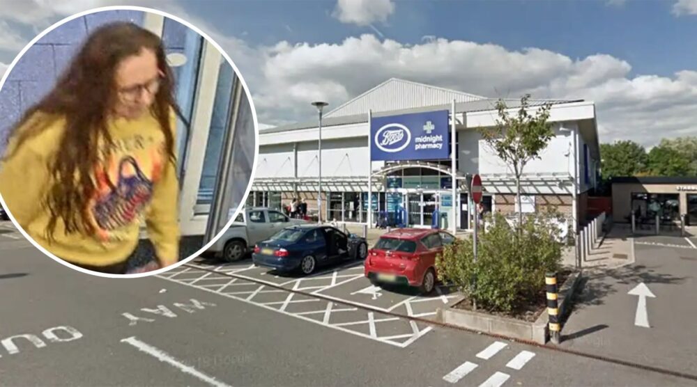 Officers want to trace this person after a theft from Boots, in Yeovil. Picture: Dorset Police