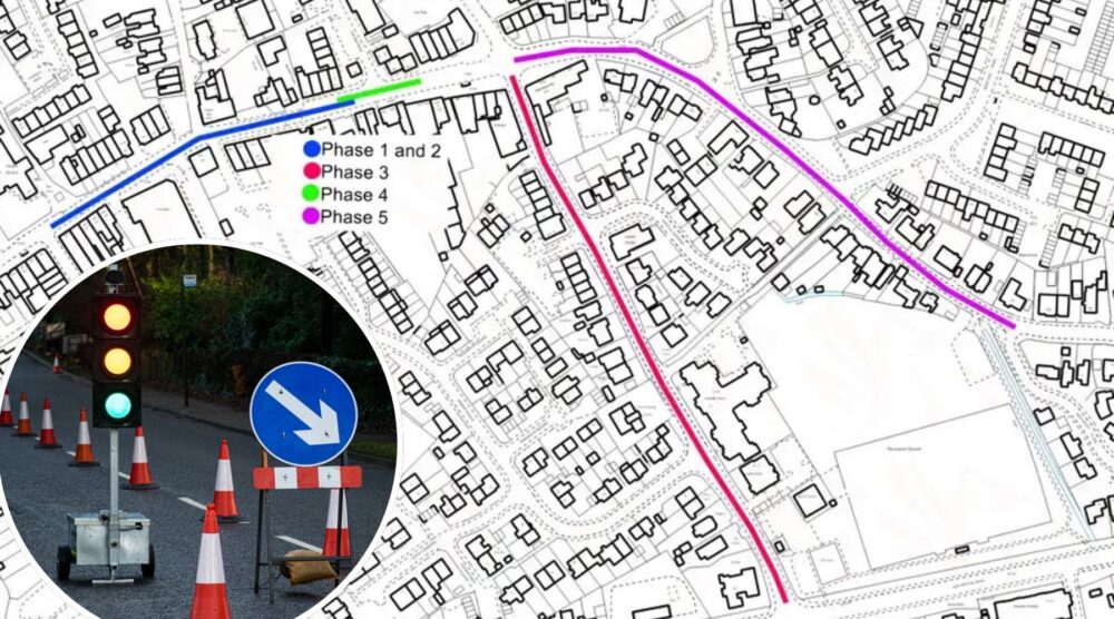 Drainage works are being carried out in Worle over the coming weeks. Picture: North Somerset Council