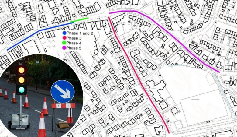 Drainage works are being carried out in Worle over the coming weeks. Picture: North Somerset Council