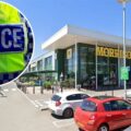 The officers gave chase after spotting an incident at Morrisons, in Wells. Picture: Google