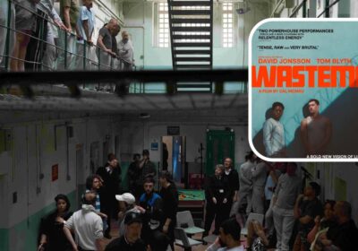 Wasteman features a raft of scenes filmed at Shepton Mallet Prison. Picture: Somerset Council