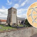 The mosaic is set to be installed outside St Catherine's Church, in Drayton, near Langport. Pictures: Google/Nick Durnan