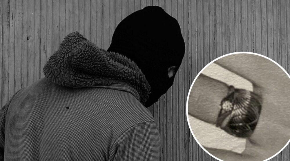 The ring, pictured inset, was stolen during a burglary at High Littleton. Picture: Avon & Somerset Police