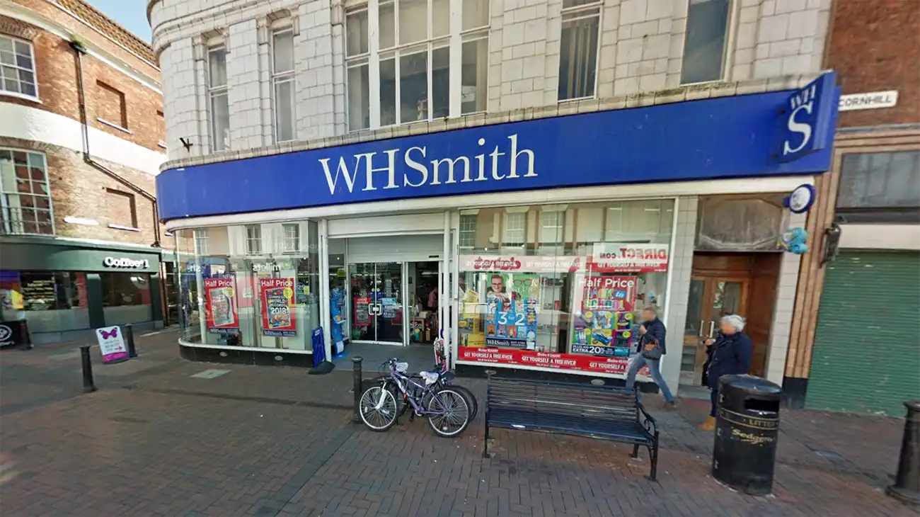 WH Smith in Bridgwater closed in 2024. Picture: Google